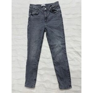 ZARA Women Gray Wash High Waisted Skinny‎ Jeans Size 8
